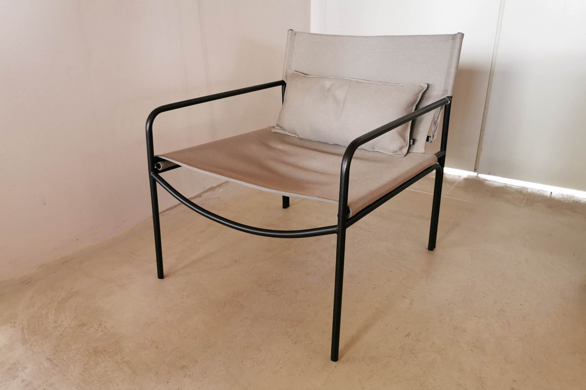 Outdoor-Sessel Pool Lounge inkl. Ottomane von KFF